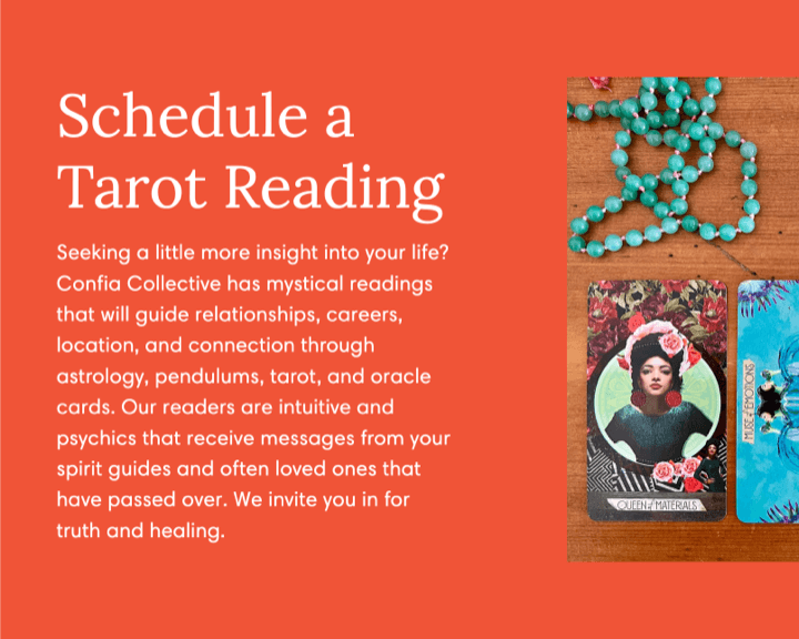 tarot card setup